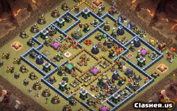 CoC Town Hall 14 Base Layouts & Maps for Home & War #12209