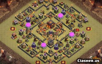 CoC Town Hall 10 Base Layouts & Maps: Home & War Bases #12481