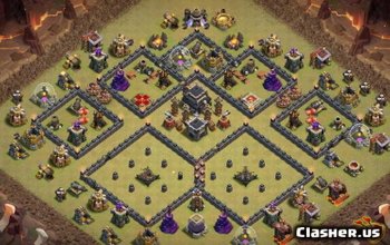 Best CoC Town Hall 9 Base Layouts & Maps | Copy Now! #12661