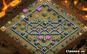CoC Town Hall 14 Base Layouts: Home, War & Maps #12667