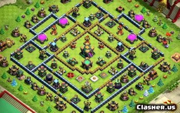 CoC Town Hall 14 Base Layouts & Maps: Trophy & Home Village #12862