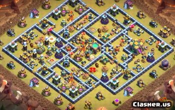 CoC Town Hall 14 Base Layouts: Home, War & Maps #12890