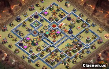 CoC Town Hall 14 Base Layouts & Maps - Copy Now! #12919
