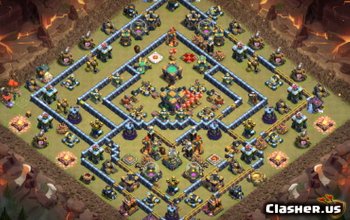 Top Town Hall 14 CoC Base Layouts & Maps | Home, War, Trophy #12946