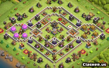 CoC Town Hall 11 Base Layouts: Maps & Designs #12960