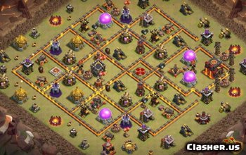 CoC Town Hall 10 Base Layouts & Maps - Copy Now! #13017
