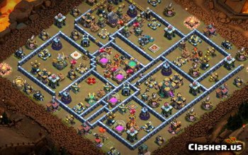 CoC Town Hall 14 Base Layouts: Maps for Home, War & Trophy #13047