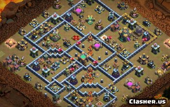 CoC Town Hall 14 Base Layouts: Maps for War & Trophies #13053