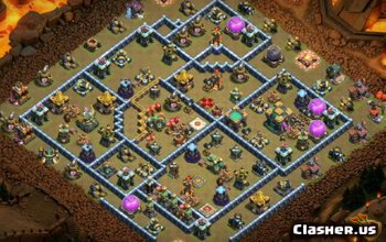 CoC Town Hall 14 Base Layouts & Link for Home Village #13111