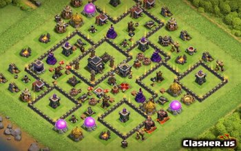 CoC Town Hall 9 Base Layouts & Home Village Maps #13195