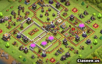 Clash of Clans Town Hall 11 Base Layouts & Maps #13228