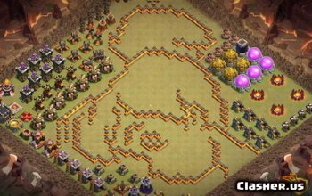 Top Coc Town Hall 10 Base Layouts & Maps for Home Village #13237