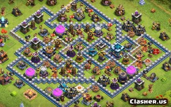 CoC Town Hall 13 Base Layouts: Farming & Hybrid Maps #13255