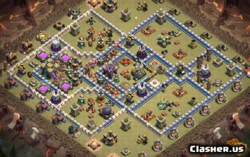 CoC Town Hall 14 Base Layouts: Trophy, War & Home Maps #13304