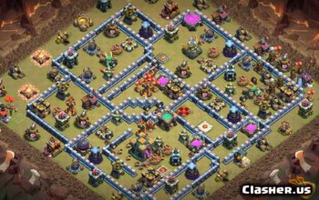 CoC Town Hall 14 Base Layouts & Maps for Home & War #13333