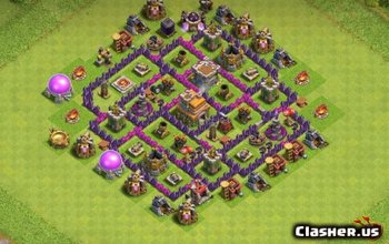 Top COC radnice 7 Base Layouts & Maps - kopírovat nyní! #13352