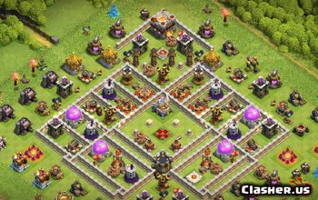 CoC Town Hall 11 Base Layouts: Home, War & Links #13354