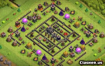 Town Hall 9 CoC Base Layouts & Maps - Copy Yours Now! #13363