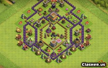 CoC Town Hall 8 Base Layouts & Maps for Home Village #13426