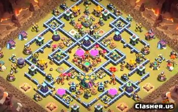 CoC Town Hall 14 Base Layouts: Home, War & Trophy Maps #13509