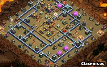 CoC Town Hall 14 Base Layouts & Trophy Maps | Copy Now! #13538