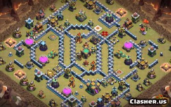 CoC Town Hall 14 Base Layouts & Maps for Home Village #13617