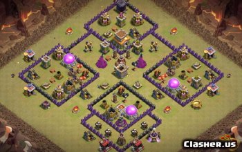 CoC Town Hall 8 Base Layouts: War, Farming & Home Maps #13621