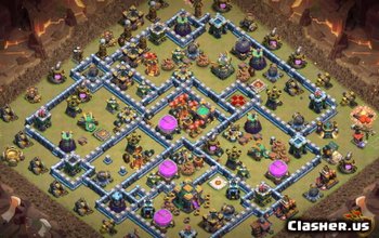 CoC Town Hall 14 Base Layouts & Maps | Home & War Base #13688