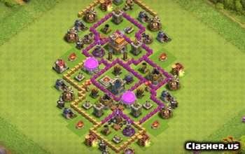 CoC Town Hall 7 Base Layouts: War, Farming & Trophy Maps #13721