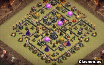 CoC Town Hall 9 Base Layouts: War, Trophy & Home Maps #13732