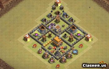Town Hall 5 CoC Base Layouts & Maps - Copy Now! #13772
