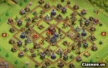 CoC Town Hall 10 Base Layouts: Farming & Trophy Maps #13785