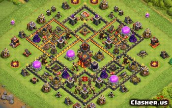 CoC Town Hall 10 Base Layouts: Farming & Trophy Maps #13803