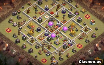 CoC Town Hall 11 Base Layouts: Home, War & Trophy Maps #13866