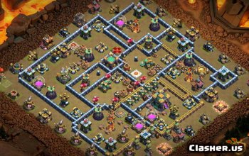 CoC Town Hall 14: Base Layouts & Maps for Home, War, Trophy #13877