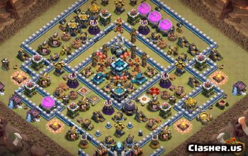 Top CoC Town Hall 13 Base Layouts: Farming & Trophy Maps #13959
