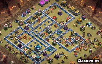 CoC Town Hall 13 Base Layouts - Home, War & More! #13964