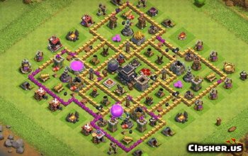 CoC Town Hall 9 Base Layouts: Farming, Trophy & Maps #13965