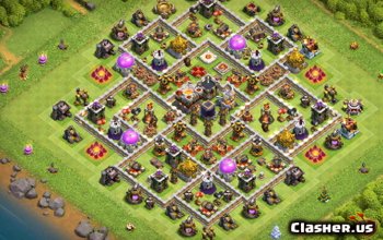 Top CoC Town Hall 11 Base Layouts & Maps: War, Trophy, Farming #13970