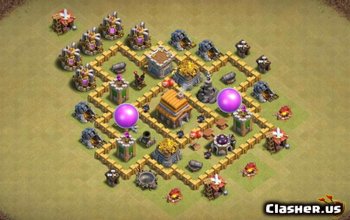 CoC Town Hall 5 Base Layouts: Farming & Trophy Maps #14068