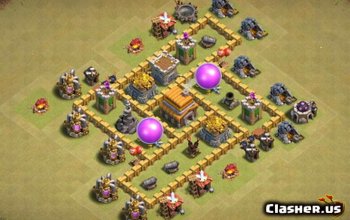 CoC Town Hall 5 Base Layouts: Hybrid, Farming, Trophy Maps #14070