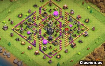 CoC Town Hall 9 Base Layouts: War, Hybrid & Home Village #14142