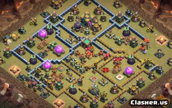 CoC Town Hall 14 Base Layouts & Maps for Home & War #14420
