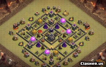Town Hall 9 CoC Base Layouts: Farming & Trophy Maps #14428