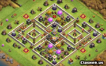 CoC Town Hall 11 Base Layouts: Farming & Trophy Maps #14449
