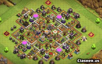 CoC Town Hall 11 Base Layouts: Farming & Trophy Maps #14476