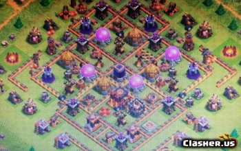 CoC Town Hall 10 Base Layouts: Farming & Trophy Maps #14505