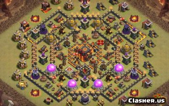 CoC Base Layouts for Town Hall 10: Home, War & Trophy Maps #14512