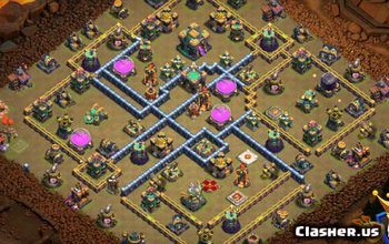CoC Town Hall 14 Base Layouts: War, Trophy & Home Maps #14538