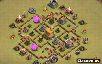 CoC Town Hall 6 Base Layouts: War, Trophy, Farming Maps #14563